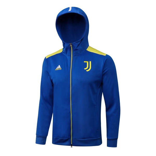 Chaqueta Con Capucha Juventus 2022 2023 Azul